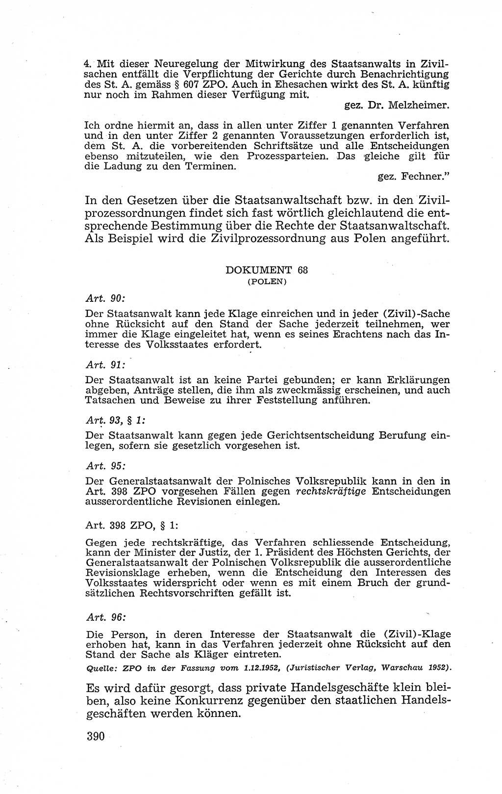 Recht in Fesseln, Dokumente, Internationale Juristen-Kommission [Bundesrepublik Deutschland (BRD)] 1955, Seite 390 (R. Dok. IJK BRD 1955, S. 390)