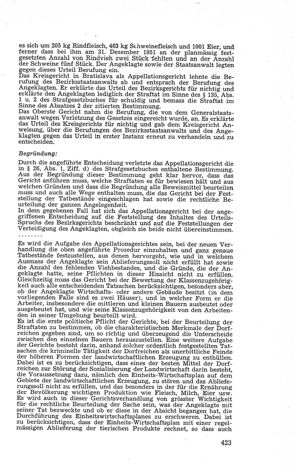 Recht in Fesseln, Dokumente, Internationale Juristen-Kommission [Bundesrepublik Deutschland (BRD)] 1955, Seite 423 (R. Dok. IJK BRD 1955, S. 423)