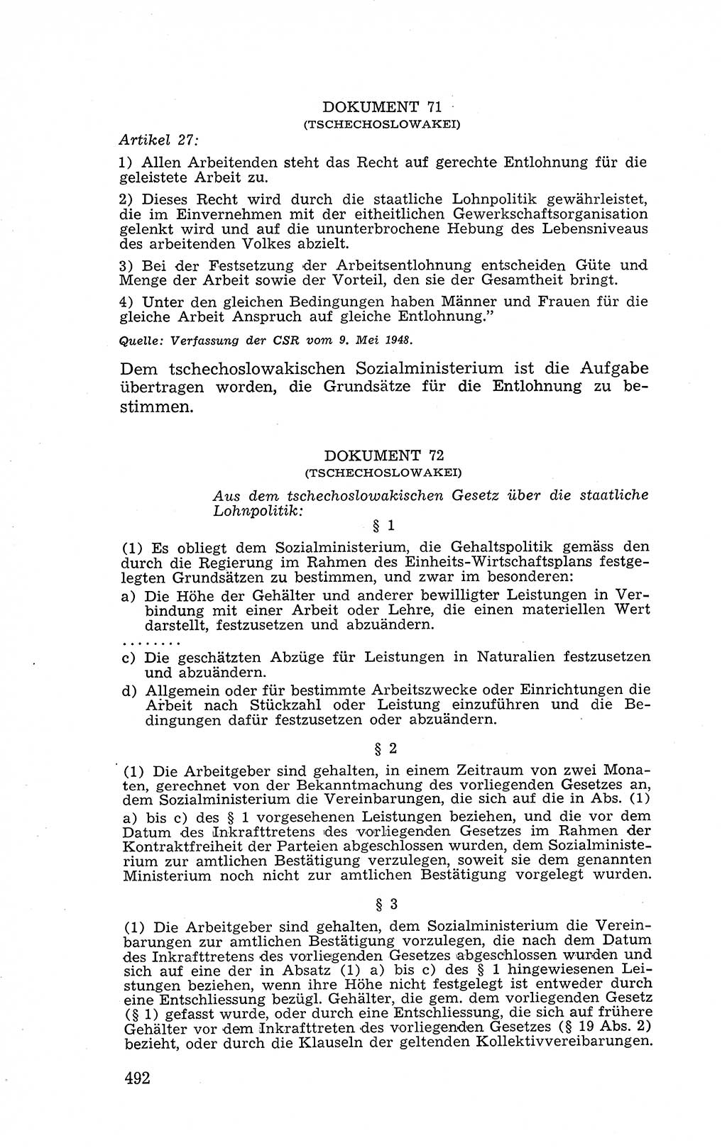 Recht in Fesseln, Dokumente, Internationale Juristen-Kommission [Bundesrepublik Deutschland (BRD)] 1955, Seite 492 (R. Dok. IJK BRD 1955, S. 492)