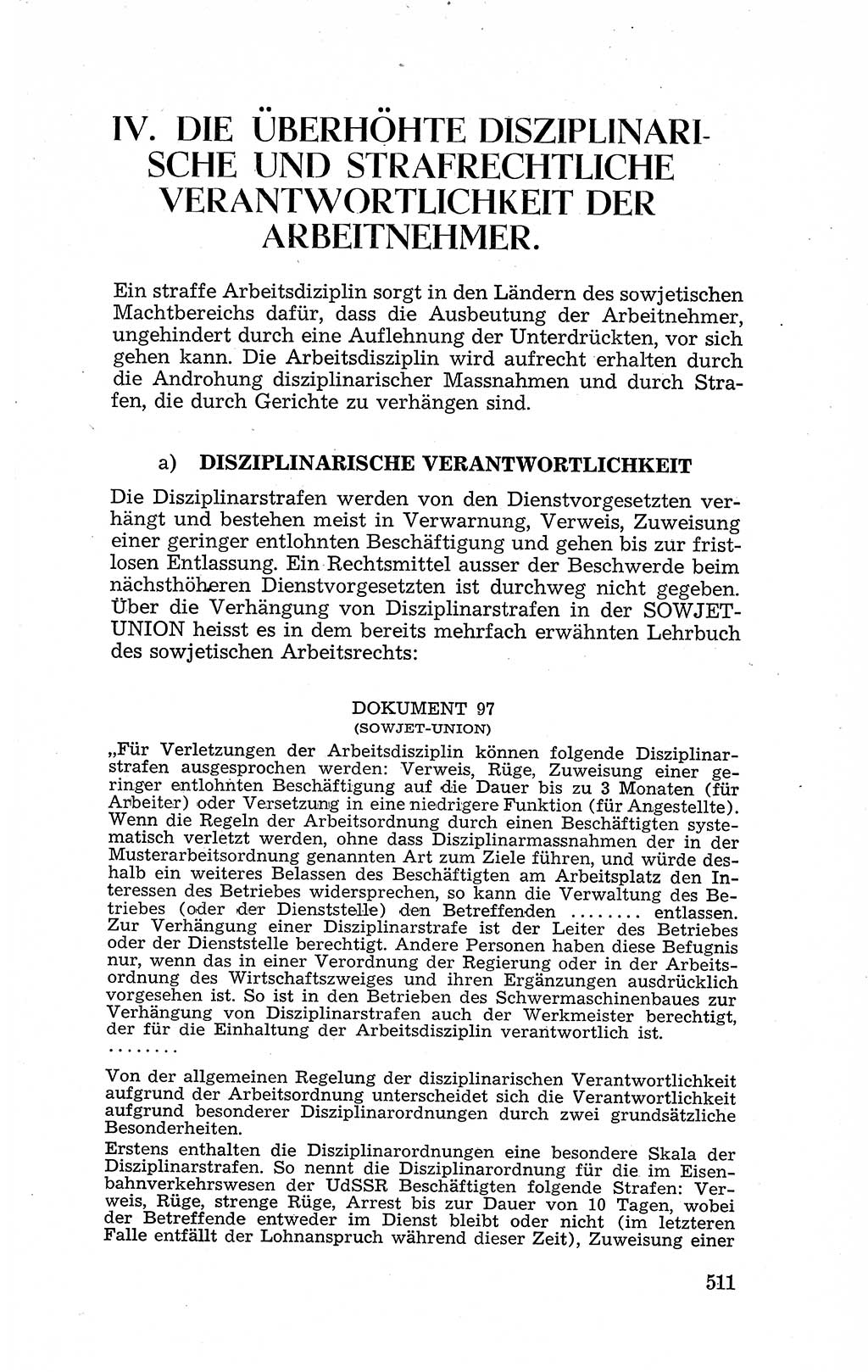 Recht in Fesseln, Dokumente, Internationale Juristen-Kommission [Bundesrepublik Deutschland (BRD)] 1955, Seite 511 (R. Dok. IJK BRD 1955, S. 511)