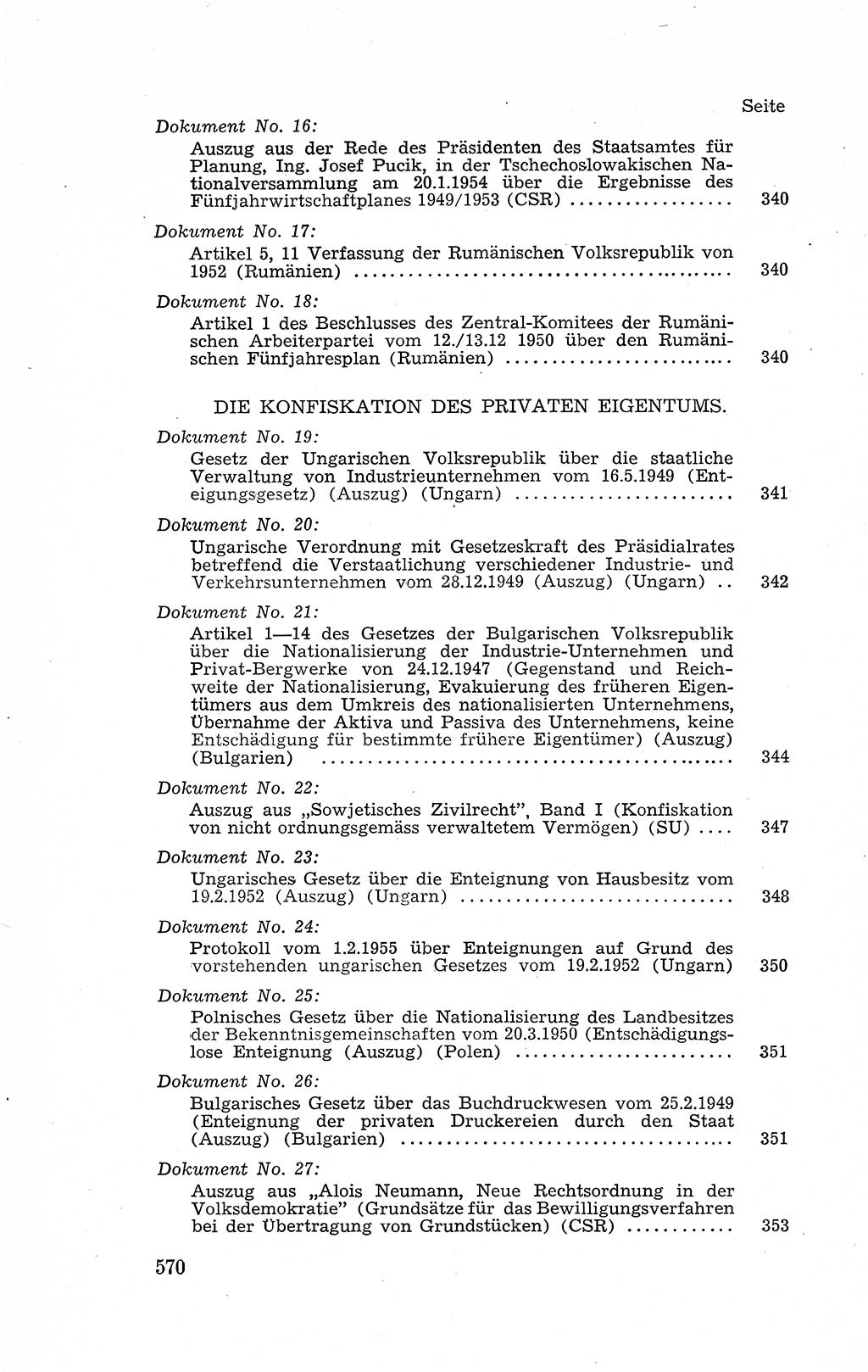 Recht in Fesseln, Dokumente, Internationale Juristen-Kommission [Bundesrepublik Deutschland (BRD)] 1955, Seite 570 (R. Dok. IJK BRD 1955, S. 570)
