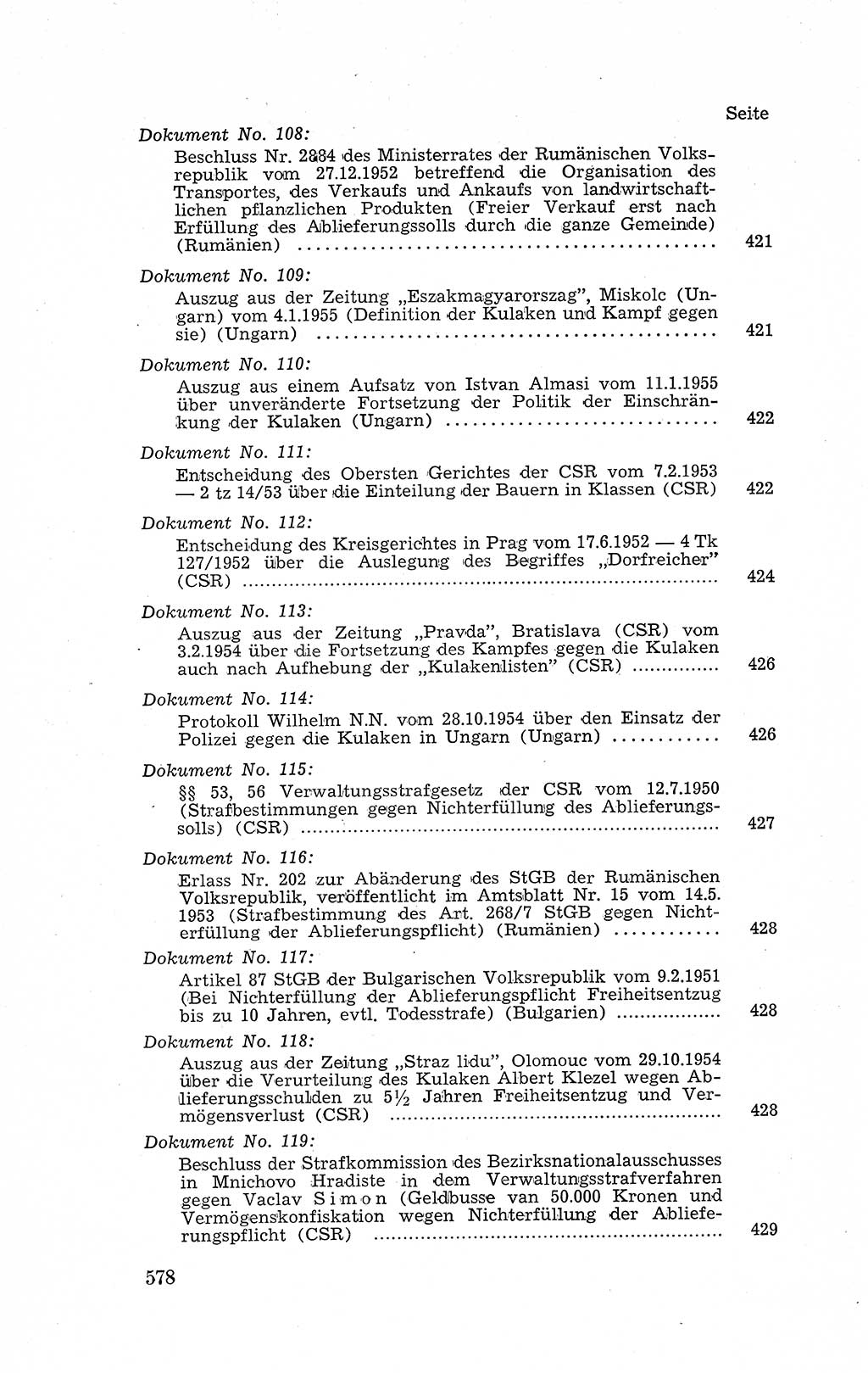 Recht in Fesseln, Dokumente, Internationale Juristen-Kommission [Bundesrepublik Deutschland (BRD)] 1955, Seite 578 (R. Dok. IJK BRD 1955, S. 578)