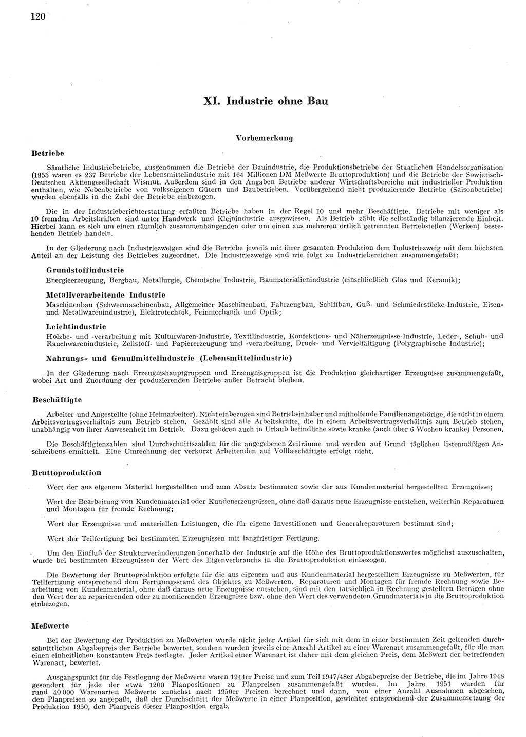 Statistisches Jahrbuch der Deutschen Demokratischen Republik (DDR) 1955, Seite 120 (Stat. Jb. DDR 1955, S. 120)