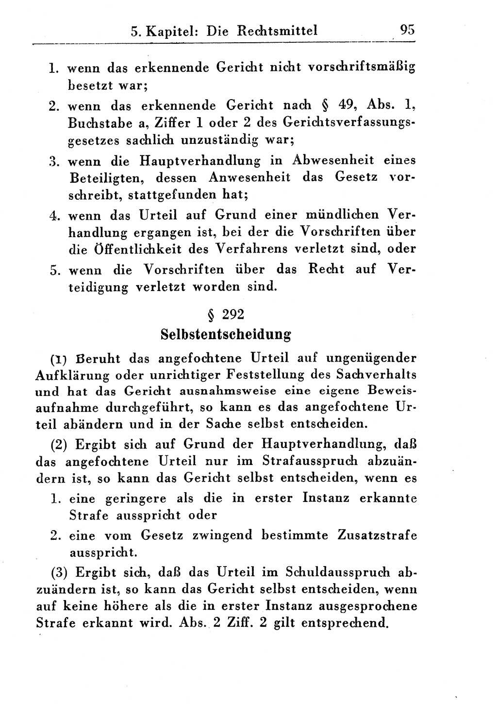 Strafprozeßordnung (StPO), Gerichtsverfassungsgesetz (GVG), Staatsanwaltsgesetz (StAG) und Jugendgerichtsgesetz (JGG) [Deutsche Demokratische Republik (DDR)] 1955, Seite 95 (StPO GVG StAG JGG DDR 1955, S. 95)