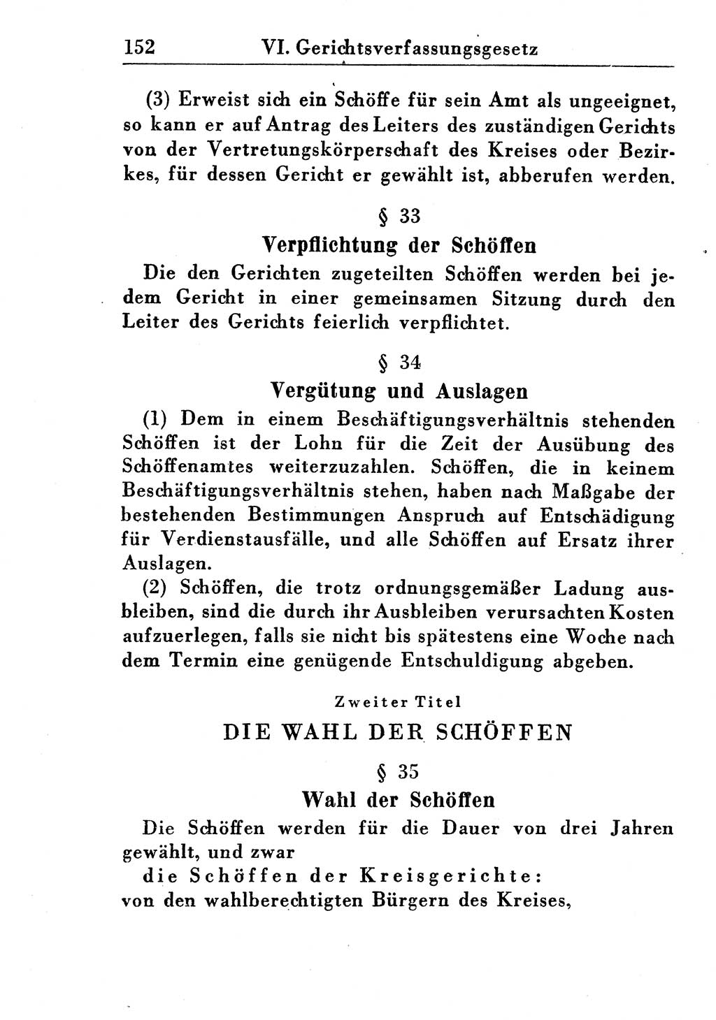 Strafprozeßordnung (StPO), Gerichtsverfassungsgesetz (GVG), Staatsanwaltsgesetz (StAG) und Jugendgerichtsgesetz (JGG) [Deutsche Demokratische Republik (DDR)] 1955, Seite 152 (StPO GVG StAG JGG DDR 1955, S. 152)