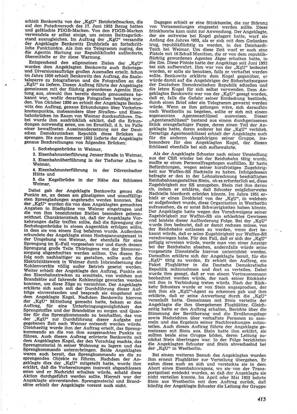 Neue Justiz (NJ), Zeitschrift für Recht und Rechtswissenschaft [Deutsche Demokratische Republik (DDR)], 9. Jahrgang 1955, Seite 413 (NJ DDR 1955, S. 413)
