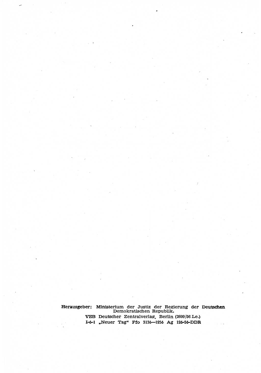 Bericht der Kommission zur Überprüfung der Anwendung der StPO (Strafprozeßordnung) [Deutsche Demokratische Republik (DDR)] 1956, Seite 2 (Ber. StPO DDR 1956, S. 2)