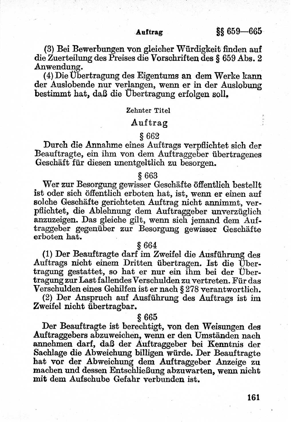 Bürgerliches Gesetzbuch (BGB) nebst wichtigen Nebengesetzen [Deutsche Demokratische Republik (DDR)] 1956, Seite 161 (BGB Nebenges. DDR 1956, S. 161)