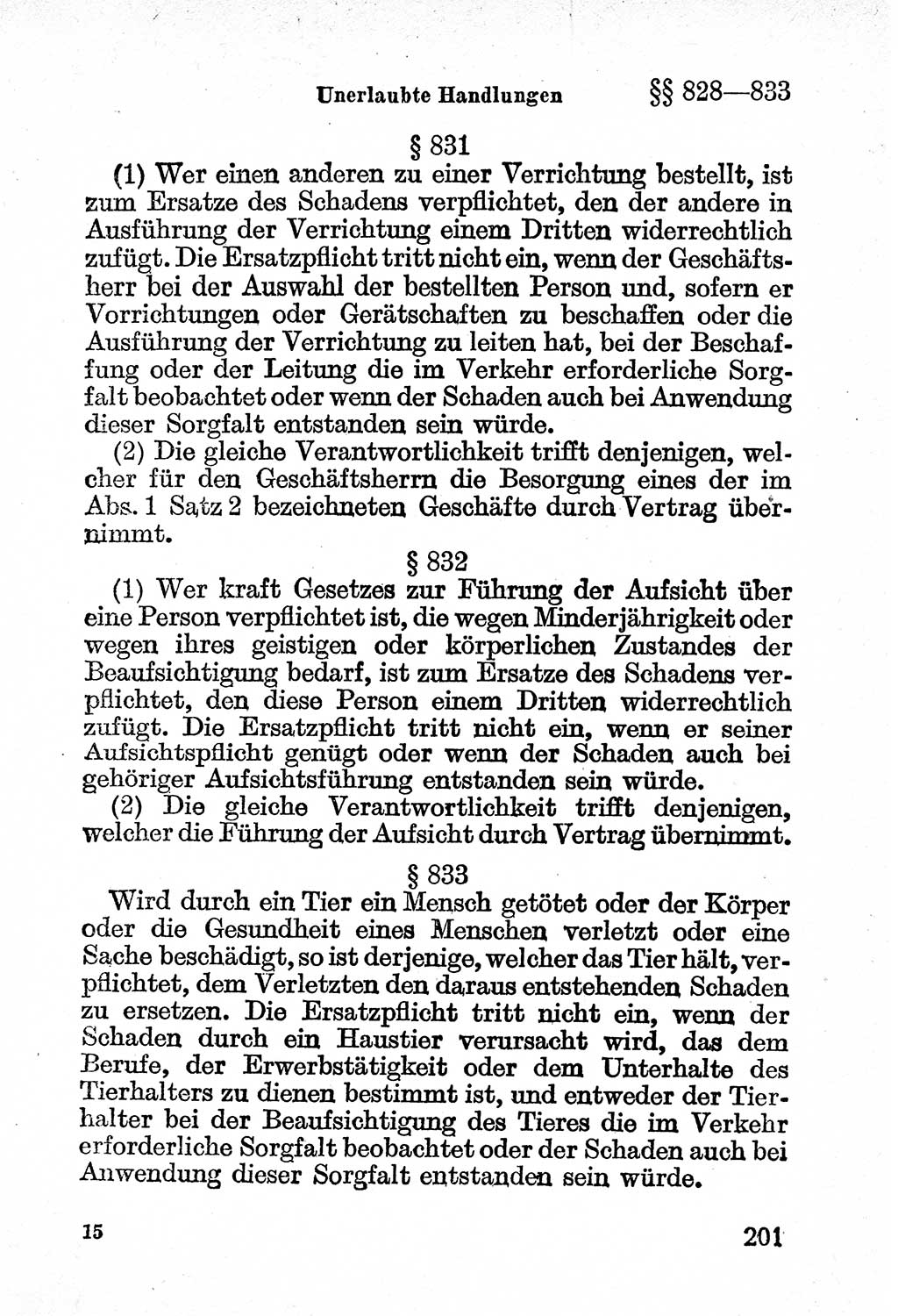 Bürgerliches Gesetzbuch (BGB) nebst wichtigen Nebengesetzen [Deutsche Demokratische Republik (DDR)] 1956, Seite 201 (BGB Nebenges. DDR 1956, S. 201)