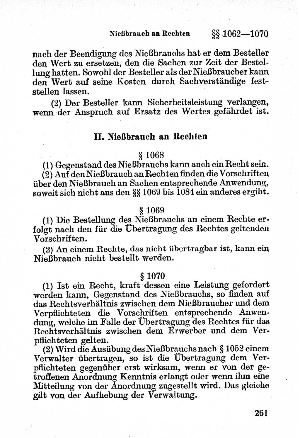 BÃ¼rgerliches Gesetzbuch (BGB) nebst wichtigen Nebengesetzen [Deutsche Demokratische Republik (DDR)] 1956, Seite 261 (BGB Nebenges. DDR 1956, S. 261)