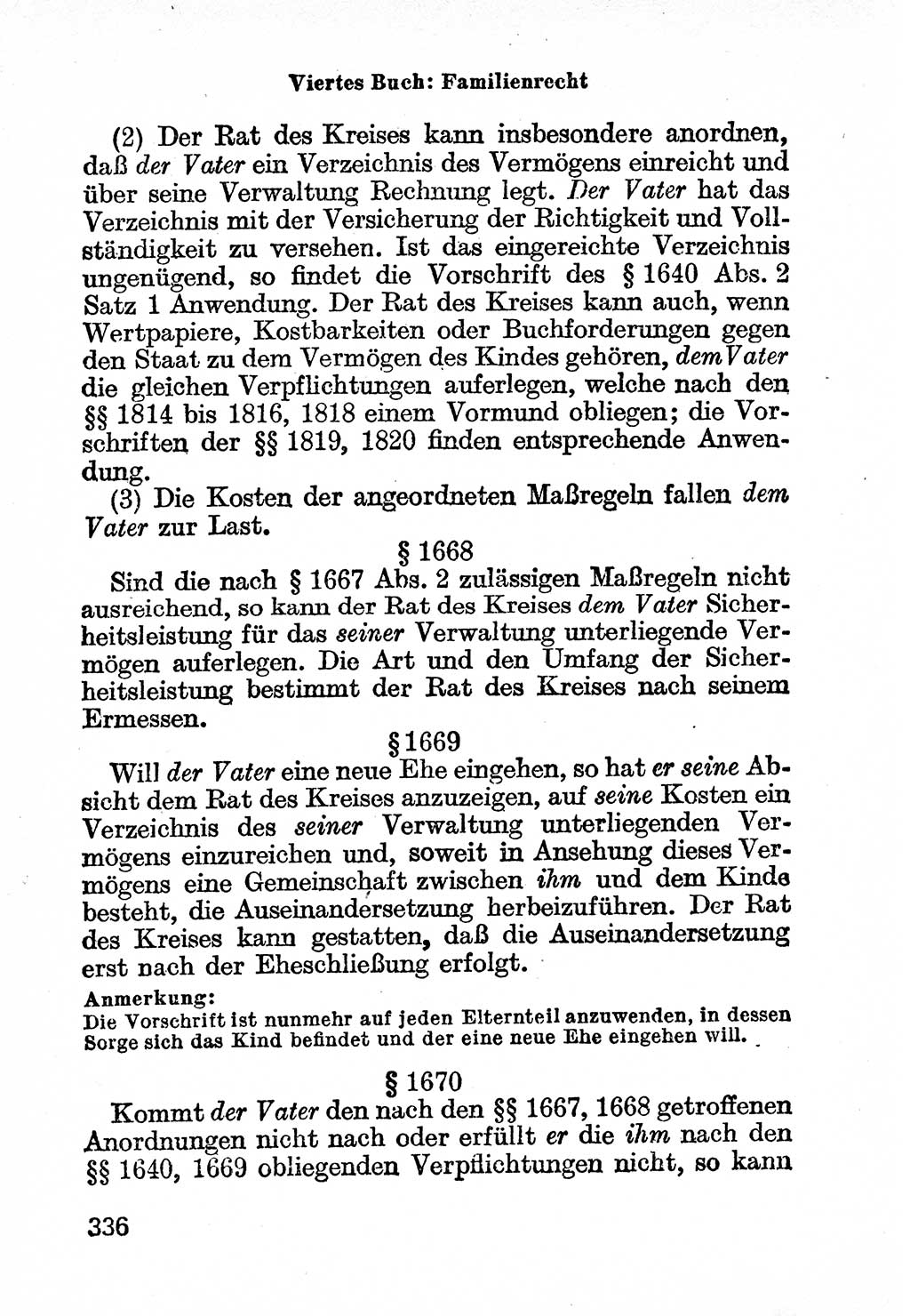 Bürgerliches Gesetzbuch (BGB) nebst wichtigen Nebengesetzen [Deutsche Demokratische Republik (DDR)] 1956, Seite 336 (BGB Nebenges. DDR 1956, S. 336)