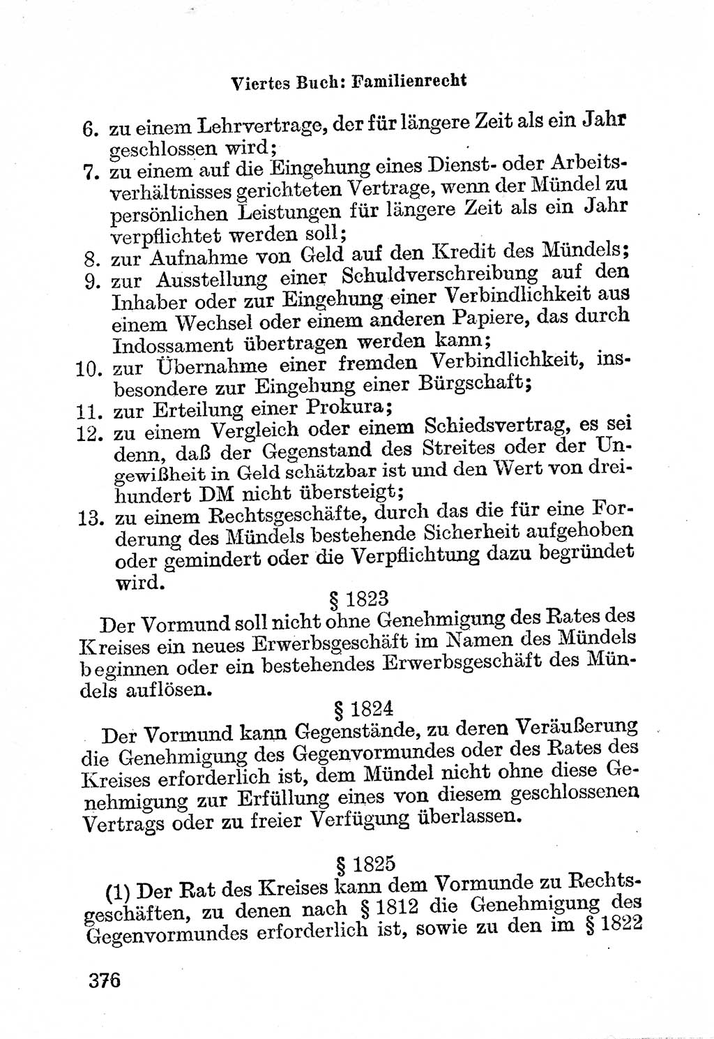 Bürgerliches Gesetzbuch (BGB) nebst wichtigen Nebengesetzen [Deutsche Demokratische Republik (DDR)] 1956, Seite 376 (BGB Nebenges. DDR 1956, S. 376)