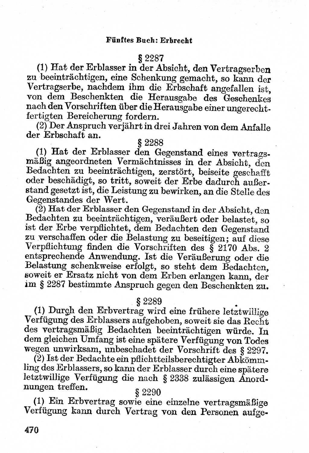 Bürgerliches Gesetzbuch (BGB) nebst wichtigen Nebengesetzen [Deutsche Demokratische Republik (DDR)] 1956, Seite 470 (BGB Nebenges. DDR 1956, S. 470)