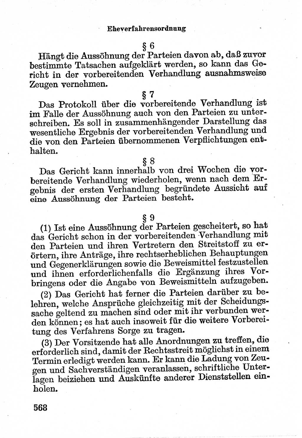 Bürgerliches Gesetzbuch (BGB) nebst wichtigen Nebengesetzen [Deutsche Demokratische Republik (DDR)] 1956, Seite 568 (BGB Nebenges. DDR 1956, S. 568)