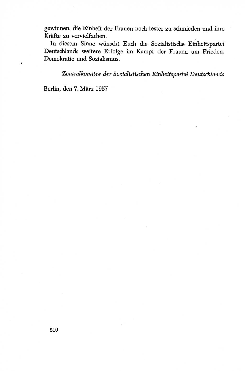 Dokumente der Sozialistischen Einheitspartei Deutschlands (SED) [Deutsche Demokratische Republik (DDR)] 1956-1957, Seite 210 (Dok. SED DDR 1956-1957, S. 210)