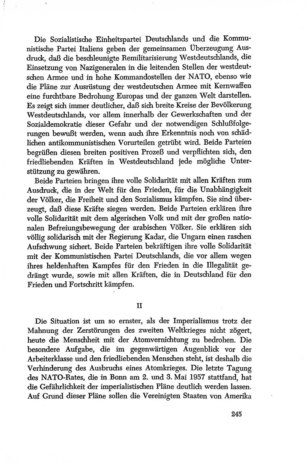 Dokumente der Sozialistischen Einheitspartei Deutschlands (SED) [Deutsche Demokratische Republik (DDR)] 1956-1957, Seite 245 (Dok. SED DDR 1956-1957, S. 245)
