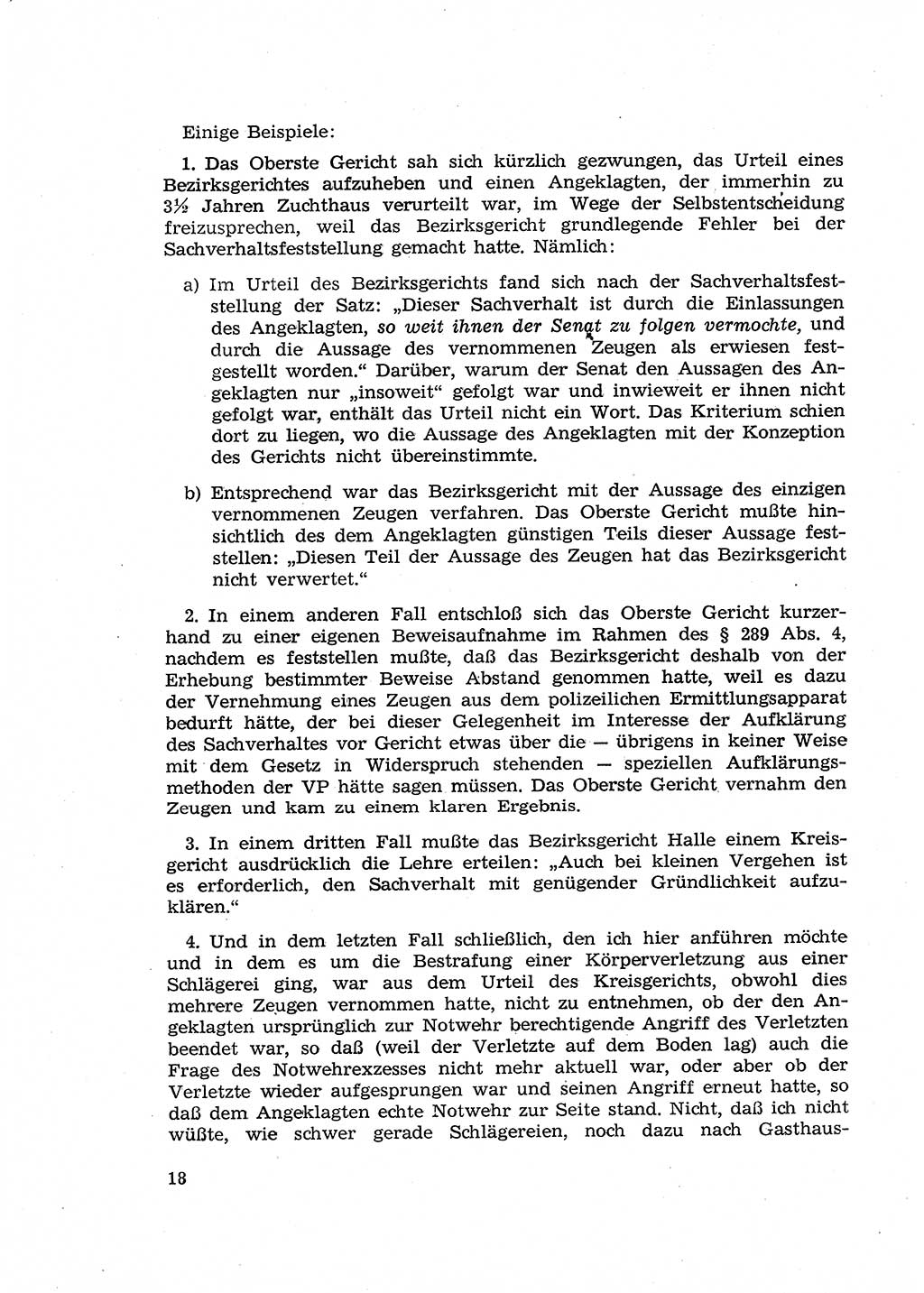 Fragen des Beweisrechts im Strafprozess [Deutsche Demokratische Republik (DDR)] 1956, Seite 18 (Fr. BeweisR. Str.-Proz. DDR 1956, S. 18)