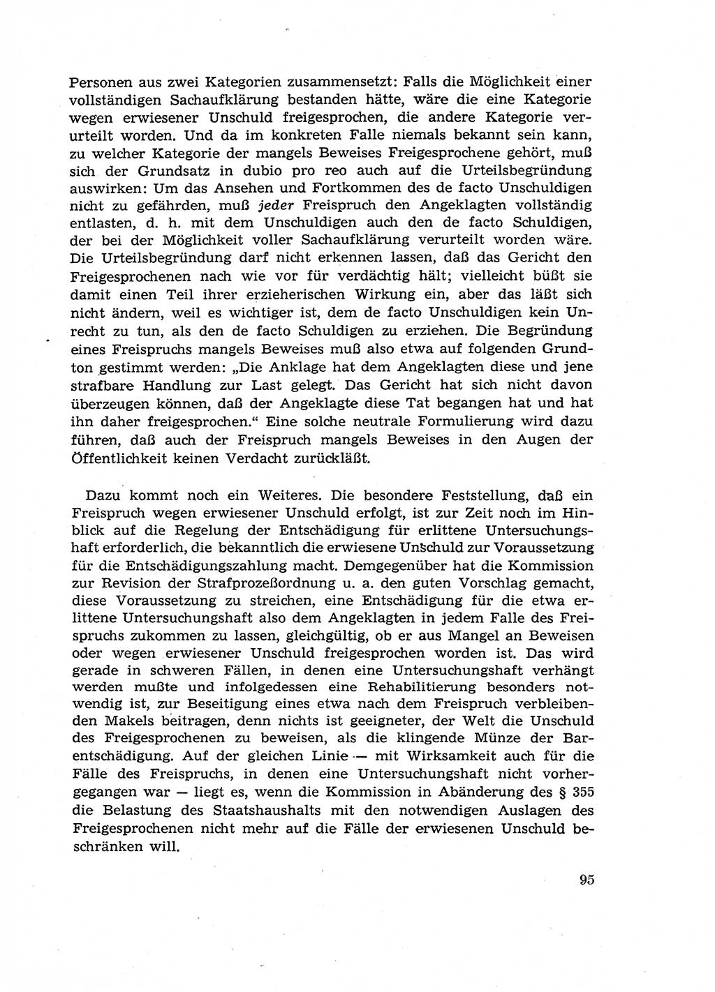 Fragen des Beweisrechts im Strafprozess [Deutsche Demokratische Republik (DDR)] 1956, Seite 95 (Fr. BeweisR. Str.-Proz. DDR 1956, S. 95)