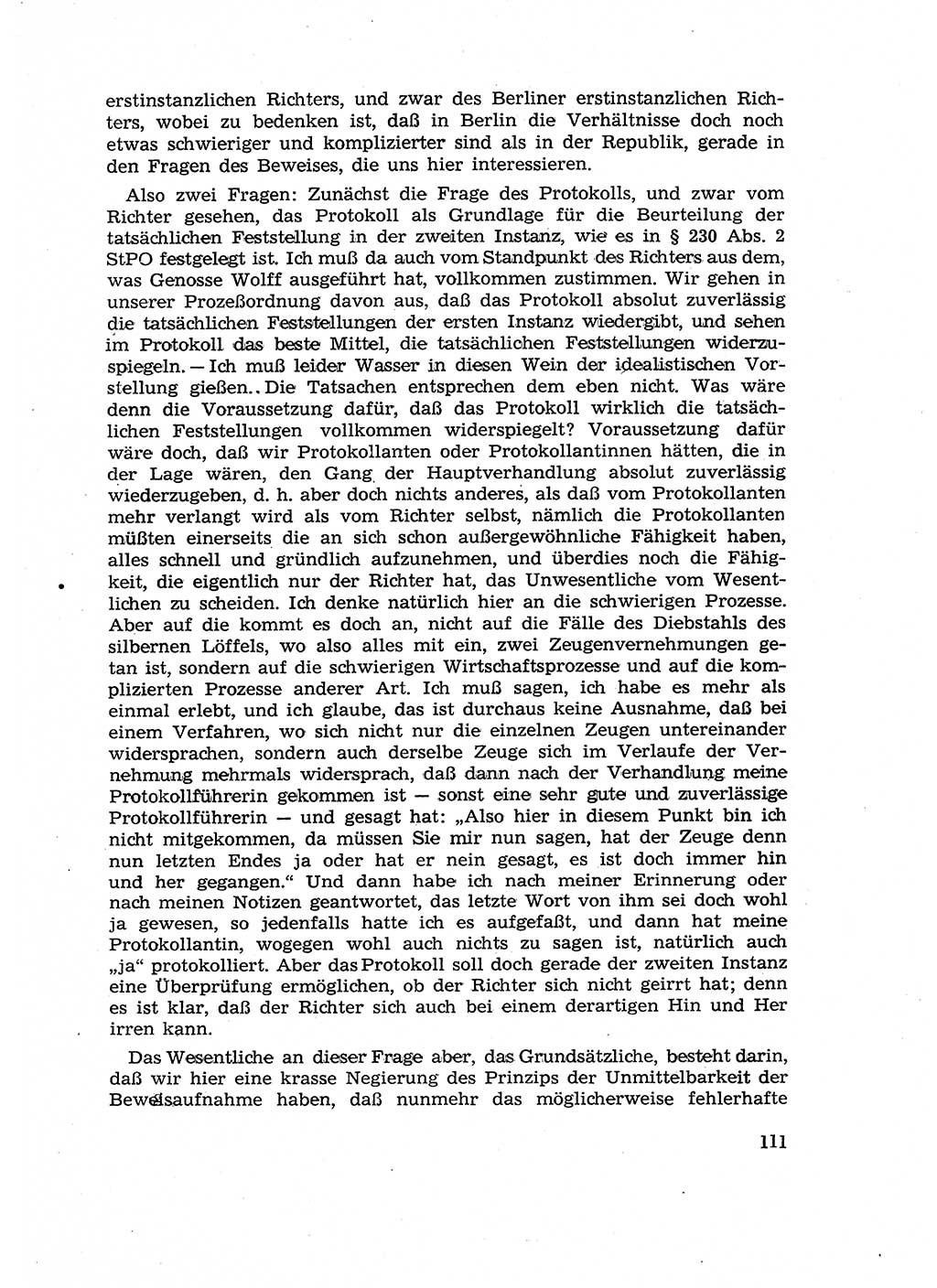 Fragen des Beweisrechts im Strafprozess [Deutsche Demokratische Republik (DDR)] 1956, Seite 111 (Fr. BeweisR. Str.-Proz. DDR 1956, S. 111)