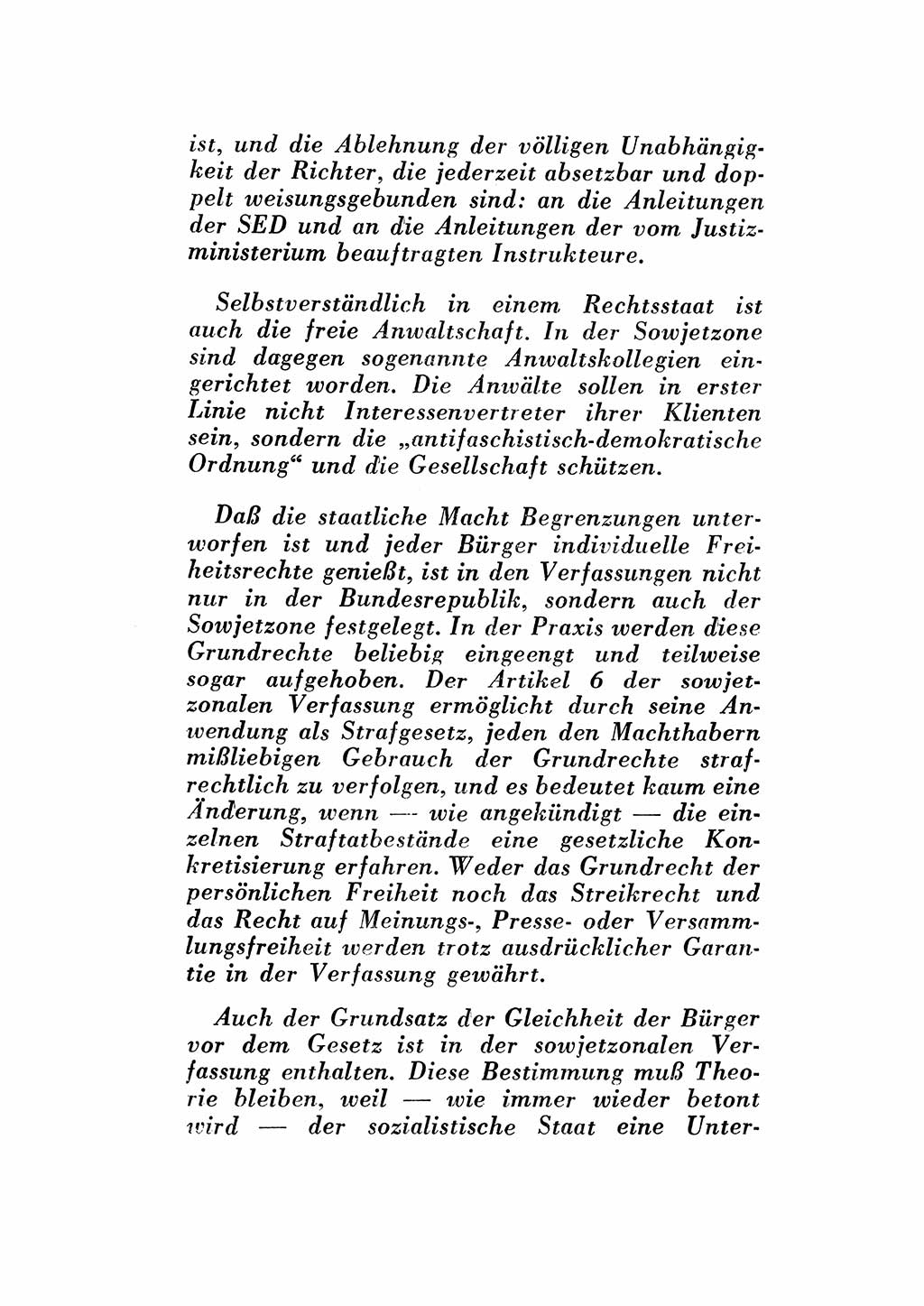 Katalog des Unrechts, Untersuchungsausschuß Freiheitlicher Juristen (UfJ) [Bundesrepublik Deutschland (BRD)] 1956, Seite 4 (Kat. UnR. UfJ BRD 1956, S. 4)