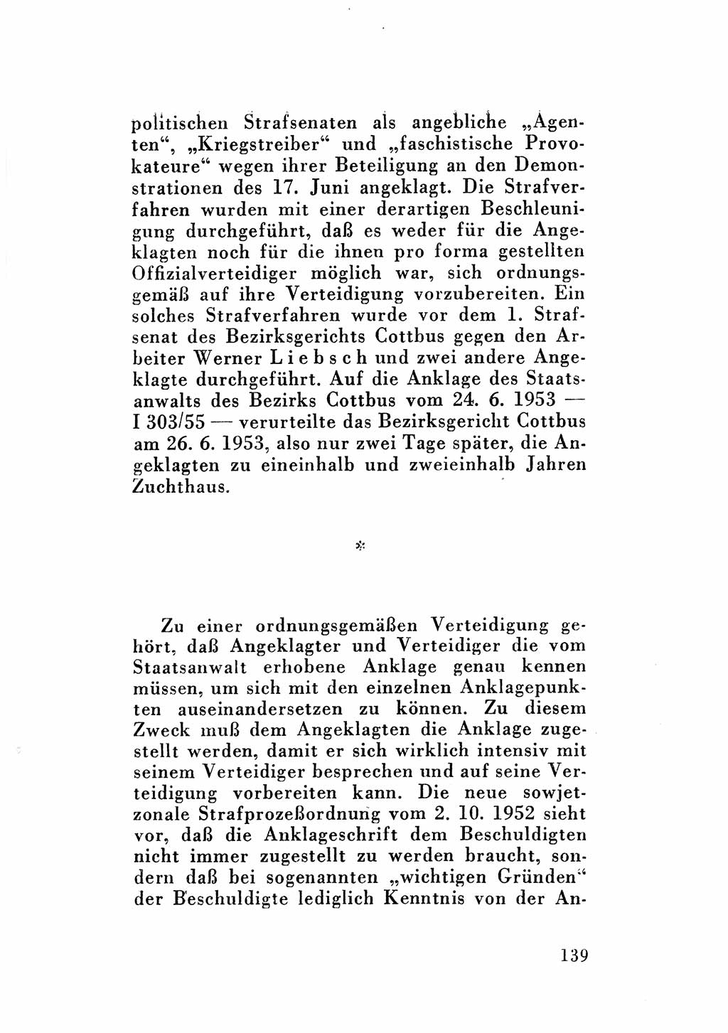 Katalog des Unrechts, Untersuchungsausschuß Freiheitlicher Juristen (UfJ) [Bundesrepublik Deutschland (BRD)] 1956, Seite 139 (Kat. UnR. UfJ BRD 1956, S. 139)