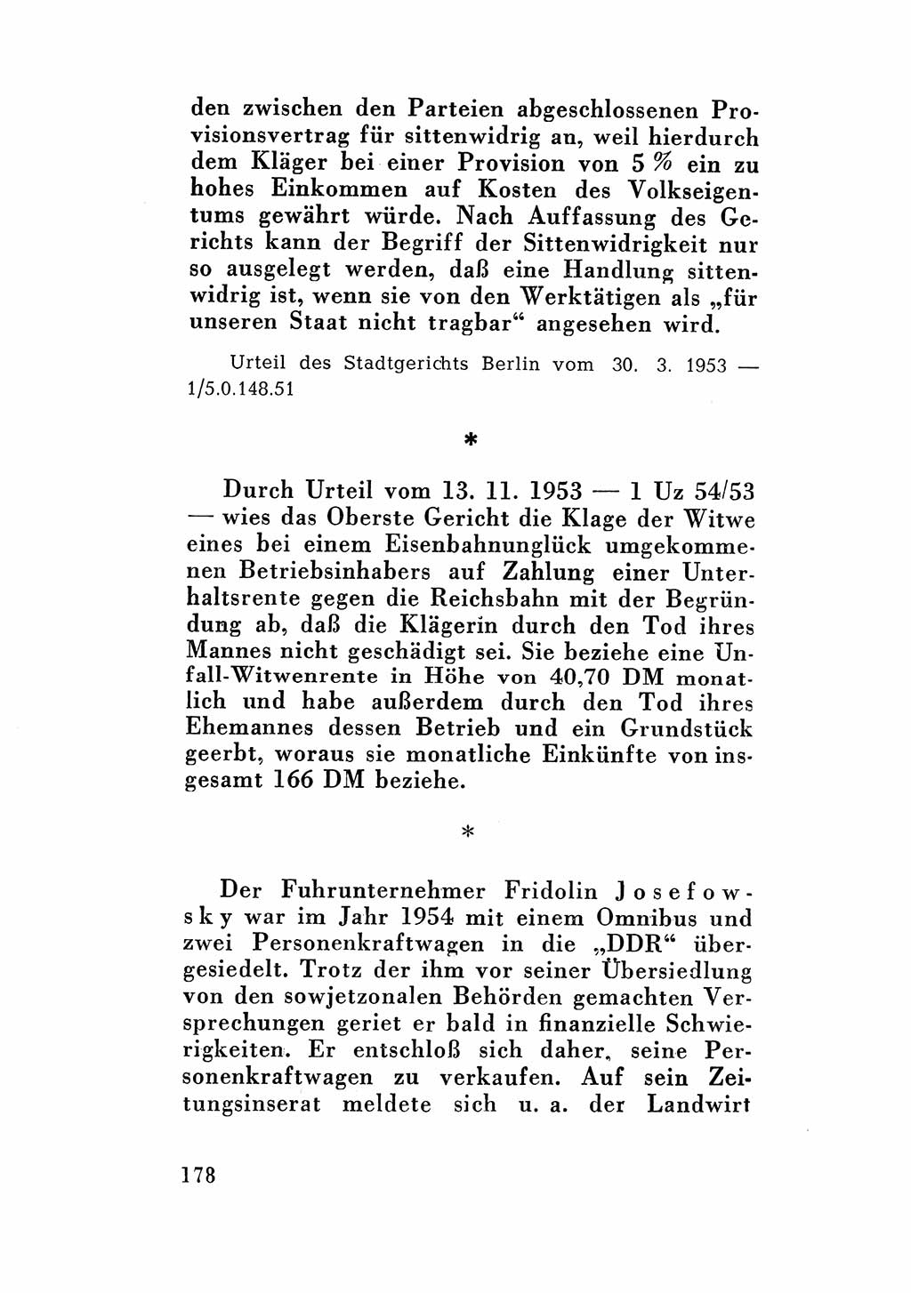 Katalog des Unrechts, Untersuchungsausschuß Freiheitlicher Juristen (UfJ) [Bundesrepublik Deutschland (BRD)] 1956, Seite 178 (Kat. UnR. UfJ BRD 1956, S. 178)