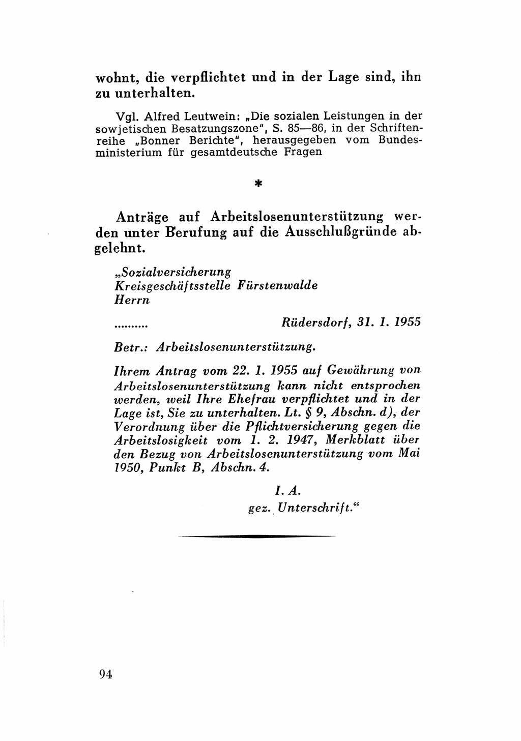 Katalog des Unrechts, Untersuchungsausschuß Freiheitlicher Juristen (UfJ) [Bundesrepublik Deutschland (BRD)] 1956, Seite 194 (Kat. UnR. UfJ BRD 1956, S. 194)