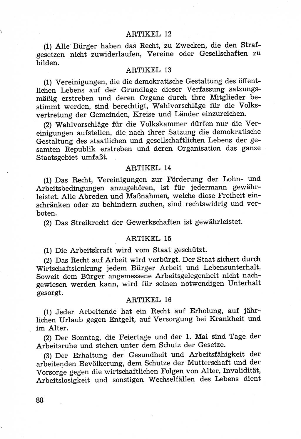 Rechtsstaat in zweierlei Hinsicht, Untersuchungsausschuß freiheitlicher Juristen (UfJ) [Bundesrepublik Deutschland (BRD)] 1956, Seite 88 (R.-St. UfJ BRD 1956, S. 88)