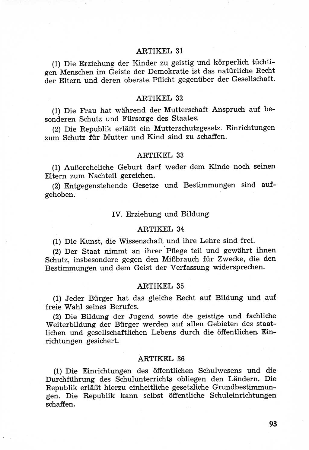 Rechtsstaat in zweierlei Hinsicht, Untersuchungsausschuß freiheitlicher Juristen (UfJ) [Bundesrepublik Deutschland (BRD)] 1956, Seite 93 (R.-St. UfJ BRD 1956, S. 93)