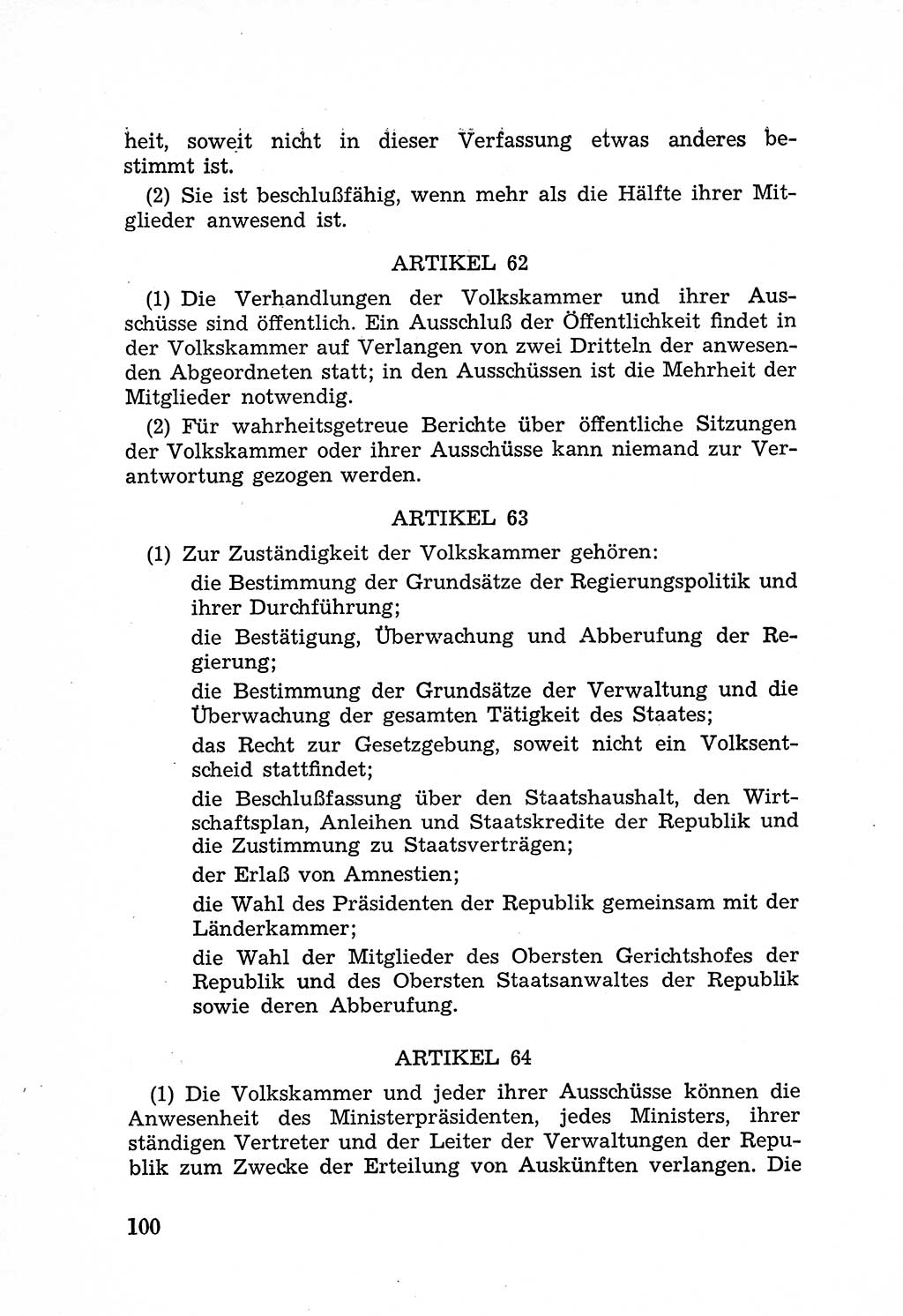 Rechtsstaat in zweierlei Hinsicht, Untersuchungsausschuß freiheitlicher Juristen (UfJ) [Bundesrepublik Deutschland (BRD)] 1956, Seite 100 (R.-St. UfJ BRD 1956, S. 100)