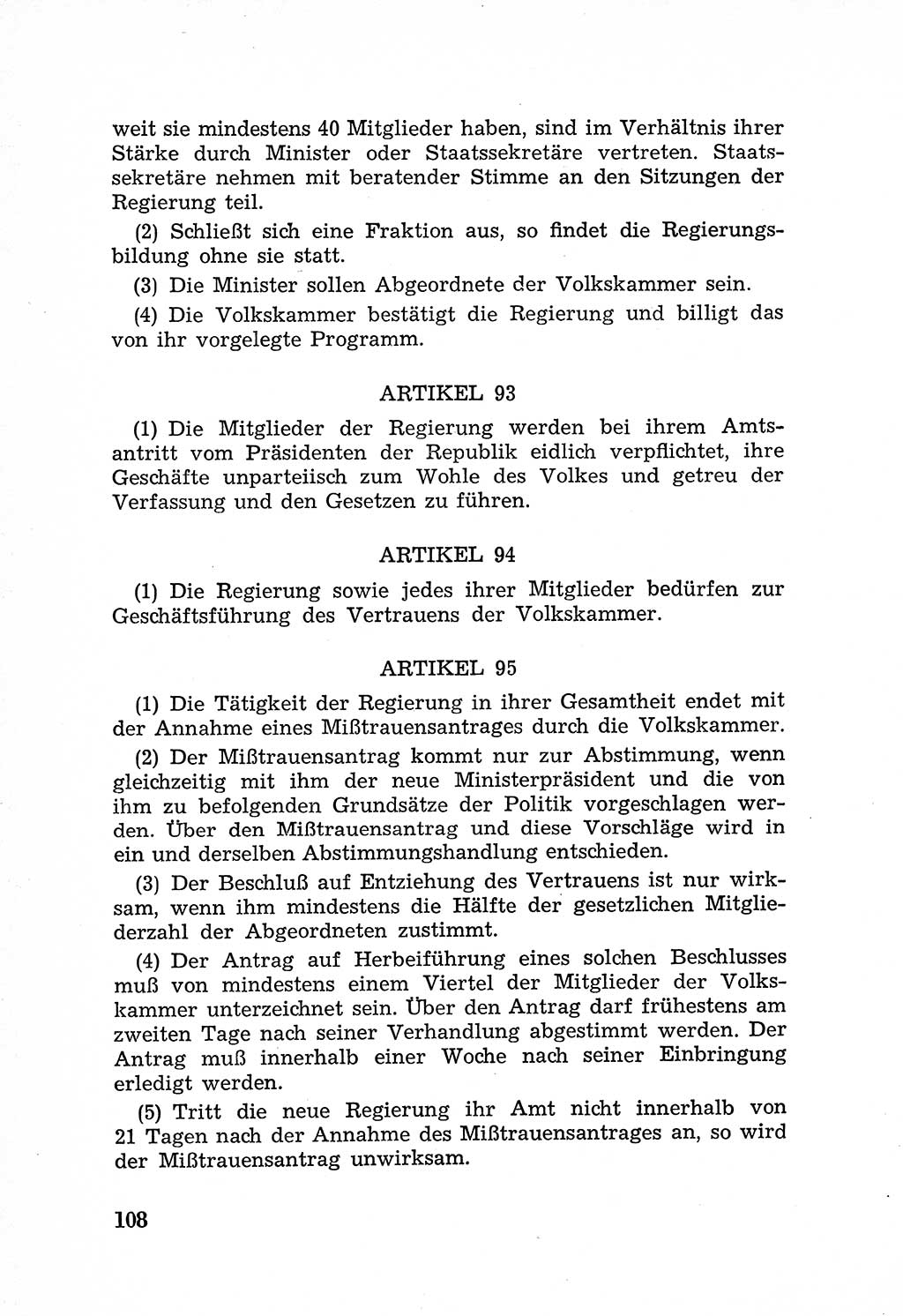 Rechtsstaat in zweierlei Hinsicht, Untersuchungsausschuß freiheitlicher Juristen (UfJ) [Bundesrepublik Deutschland (BRD)] 1956, Seite 108 (R.-St. UfJ BRD 1956, S. 108)