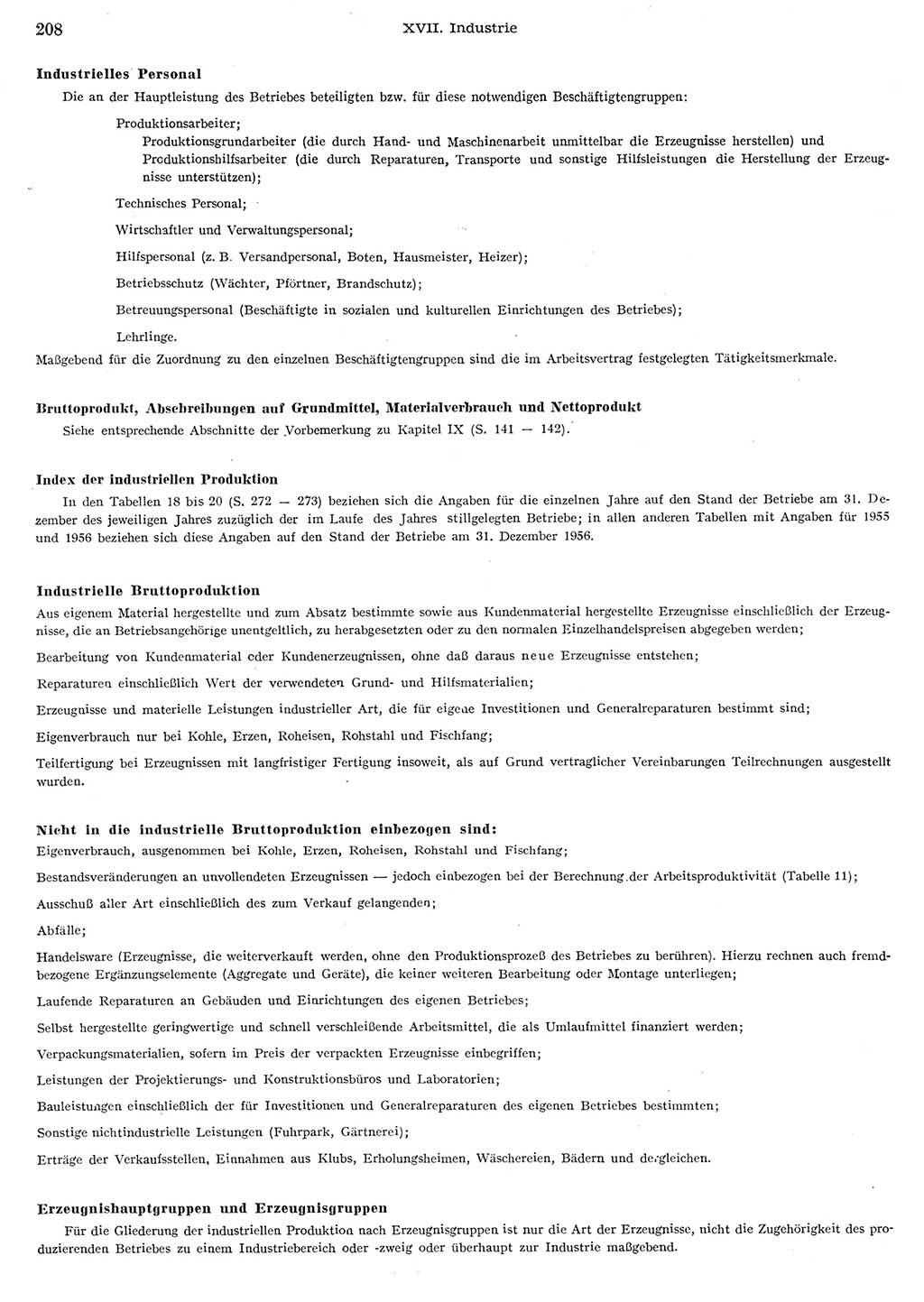 Statistisches Jahrbuch der Deutschen Demokratischen Republik (DDR) 1956, Seite 208 (Stat. Jb. DDR 1956, S. 208)