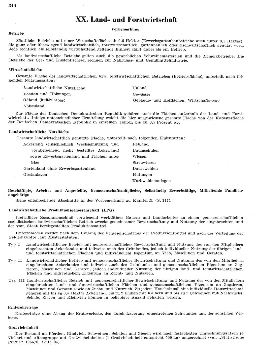 Statistisches Jahrbuch der Deutschen Demokratischen Republik (DDR) 1956, Seite 346 (Stat. Jb. DDR 1956, S. 346)