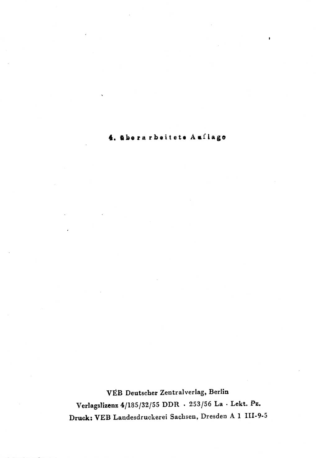 Einleitung Strafgesetzbuch (StGB) und andere Strafgesetze [Deutsche Demokratische Republik (DDR)] 1956, Seite 4 (Einl. StGB Strafges. DDR 1956, S. 4)