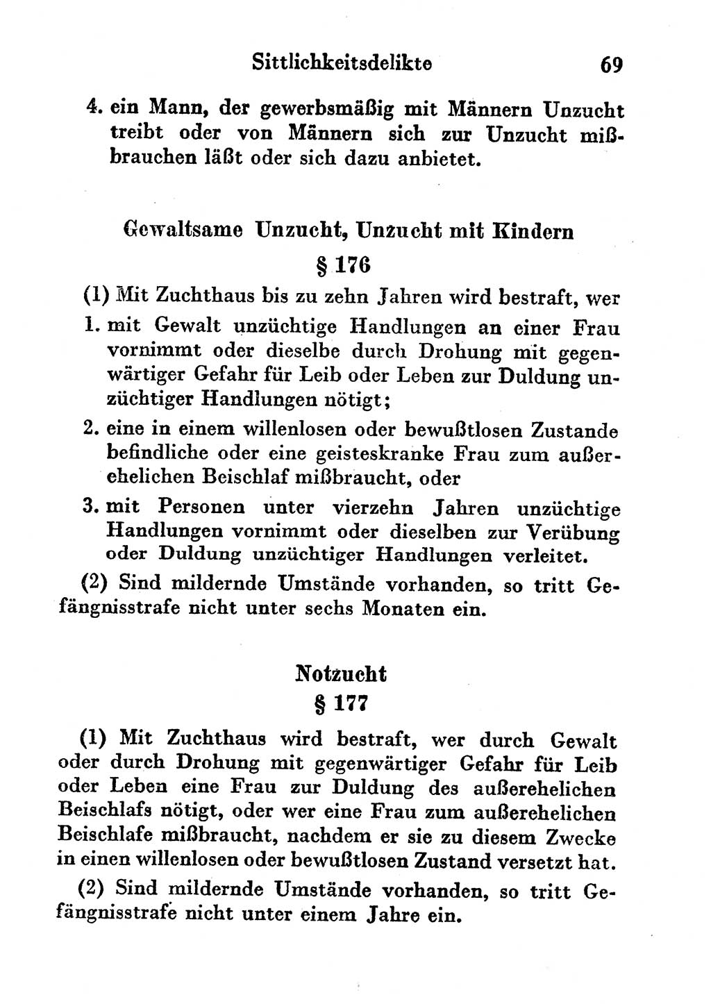 Strafgesetzbuch (StGB) und andere Strafgesetze [Deutsche Demokratische Republik (DDR)] 1956, Seite 69 (StGB Strafges. DDR 1956, S. 69)
