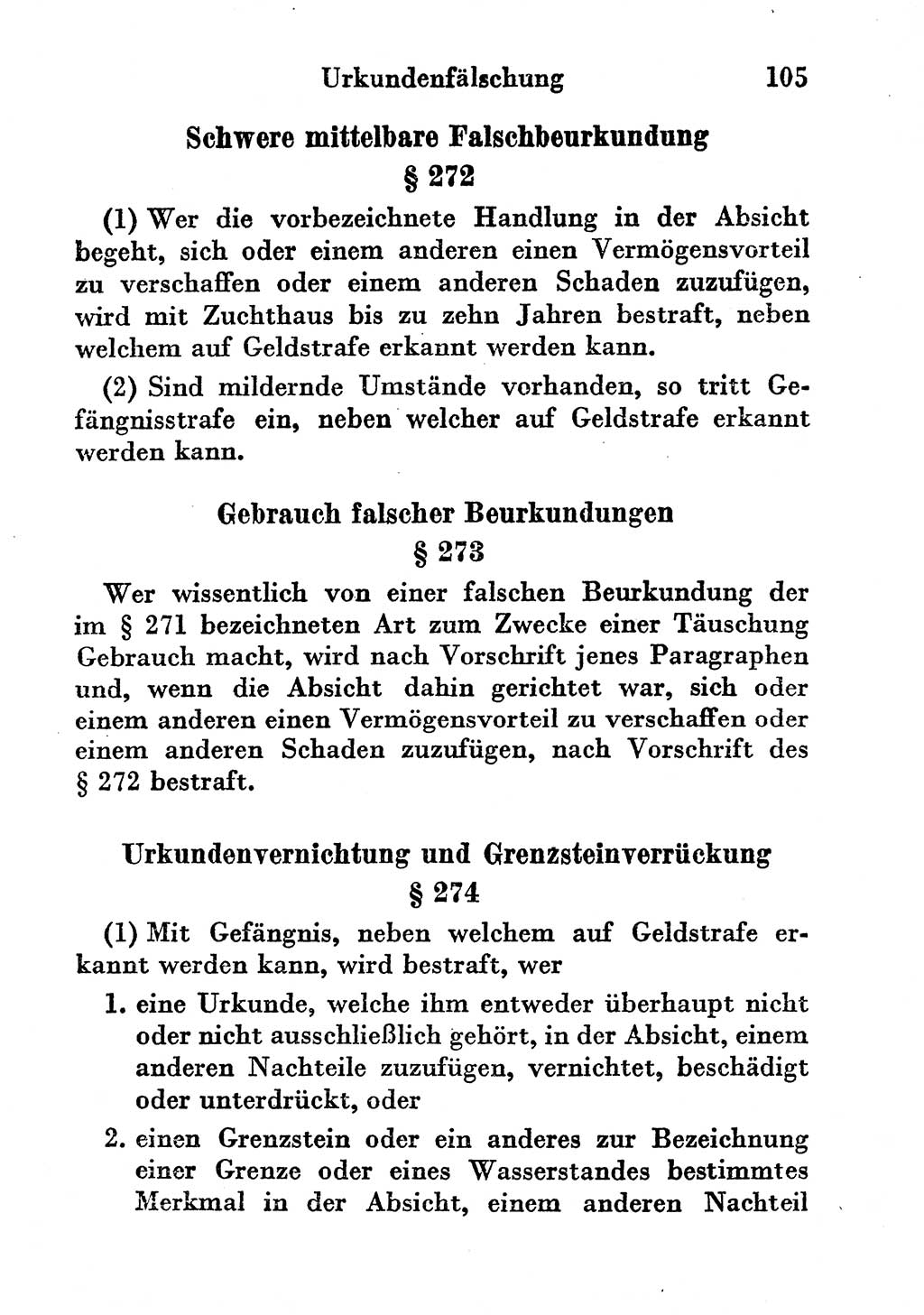 Strafgesetzbuch (StGB) und andere Strafgesetze [Deutsche Demokratische Republik (DDR)] 1956, Seite 105 (StGB Strafges. DDR 1956, S. 105)