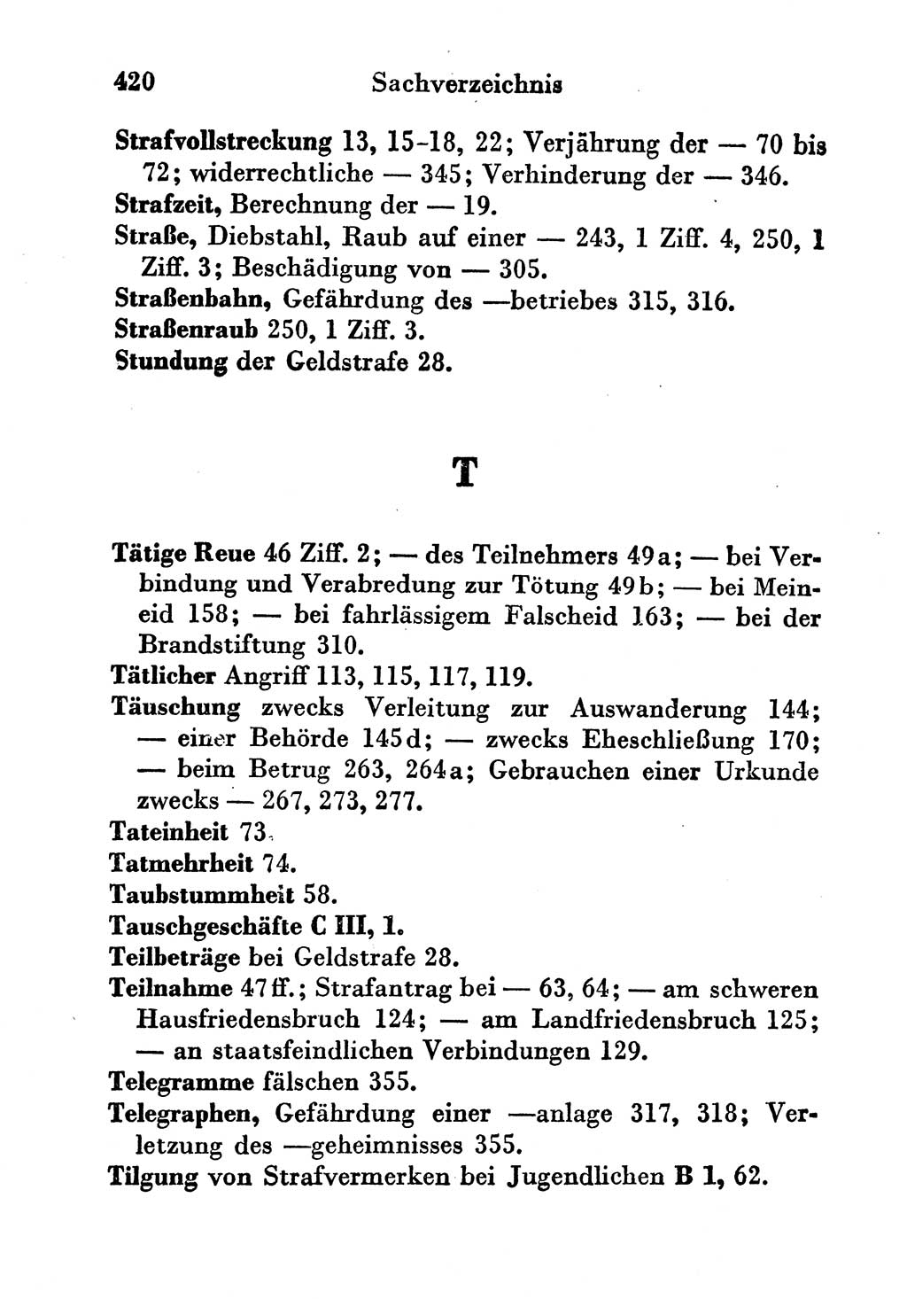 Strafgesetzbuch (StGB) und andere Strafgesetze [Deutsche Demokratische Republik (DDR)] 1956, Seite 420 (StGB Strafges. DDR 1956, S. 420)