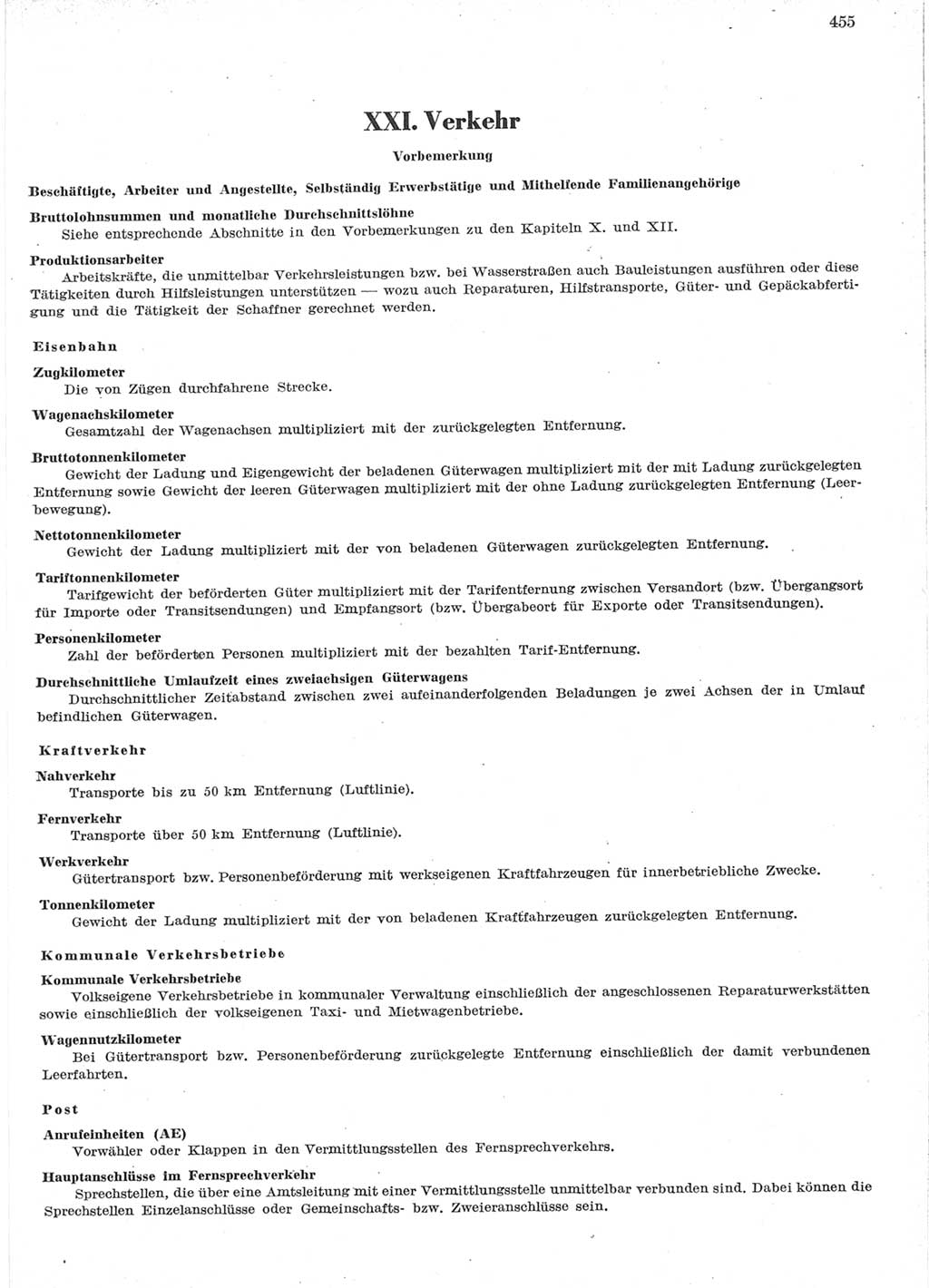 Statistisches Jahrbuch der Deutschen Demokratischen Republik (DDR) 1957, Seite 455 (Stat. Jb. DDR 1957, S. 455)