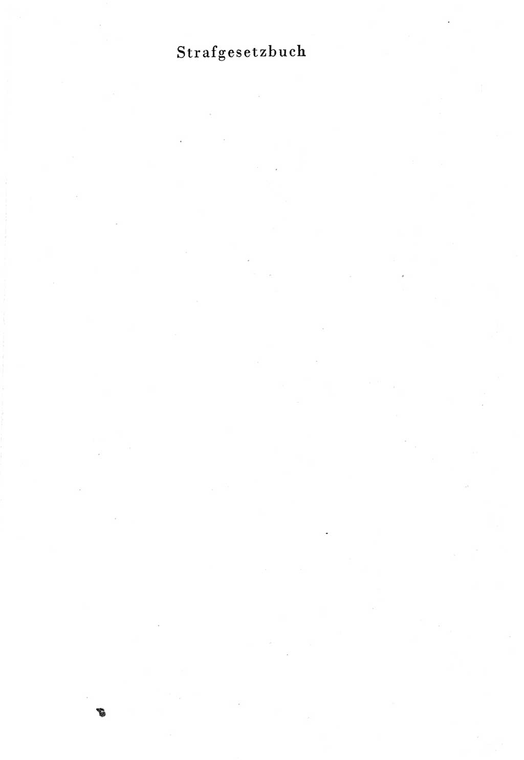 Strafgesetzbuch (StGB) und andere Strafgesetze [Deutsche Demokratische Republik (DDR)] 1957, Seite 1 (Einl. StGB Strafges. DDR 1957, S. 1)