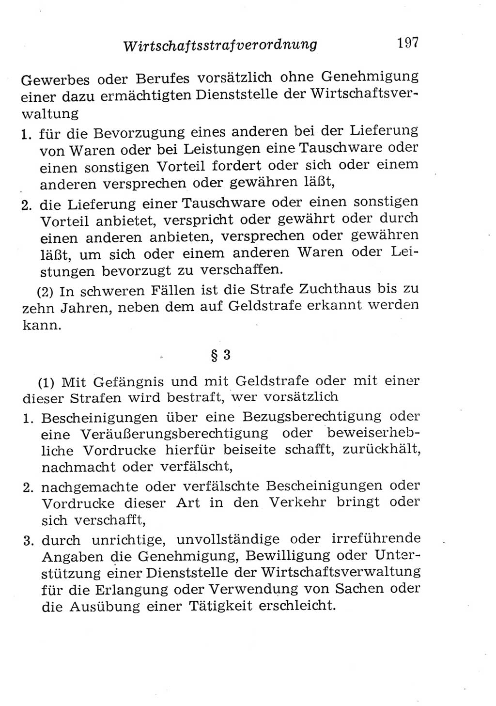 Strafgesetzbuch (StGB) und andere Strafgesetze [Deutsche Demokratische Republik (DDR)] 1957, Seite 197 (StGB Strafges. DDR 1957, S. 197)