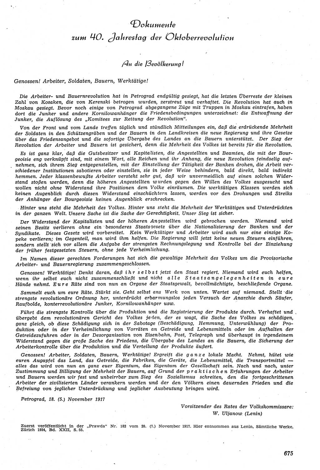 Neue Justiz (NJ), Zeitschrift für Recht und Rechtswissenschaft [Deutsche Demokratische Republik (DDR)], 11. Jahrgang 1957, Seite 675 (NJ DDR 1957, S. 675)