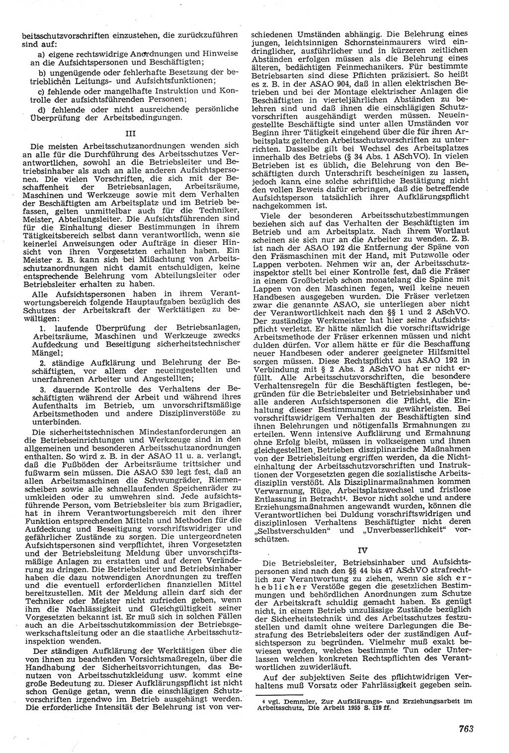 Neue Justiz (NJ), Zeitschrift für Recht und Rechtswissenschaft [Deutsche Demokratische Republik (DDR)], 11. Jahrgang 1957, Seite 763 (NJ DDR 1957, S. 763)