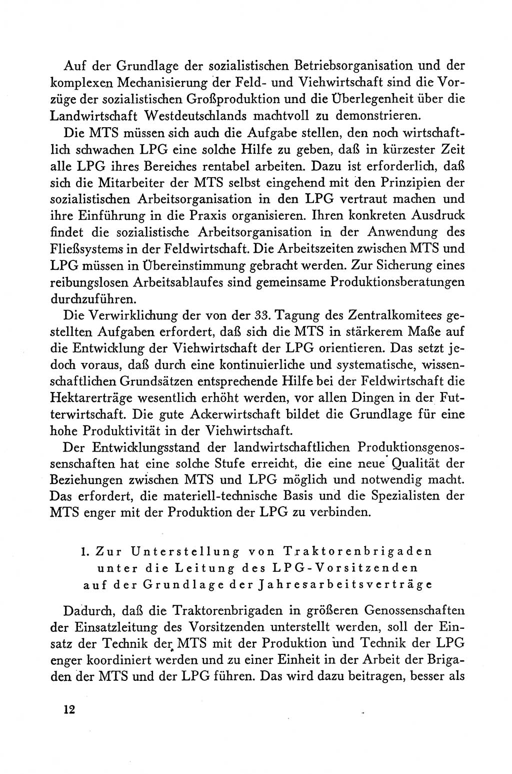 Dokumente der Sozialistischen Einheitspartei Deutschlands (SED) [Deutsche Demokratische Republik (DDR)] 1958-1959, Seite 12 (Dok. SED DDR 1958-1959, S. 12)