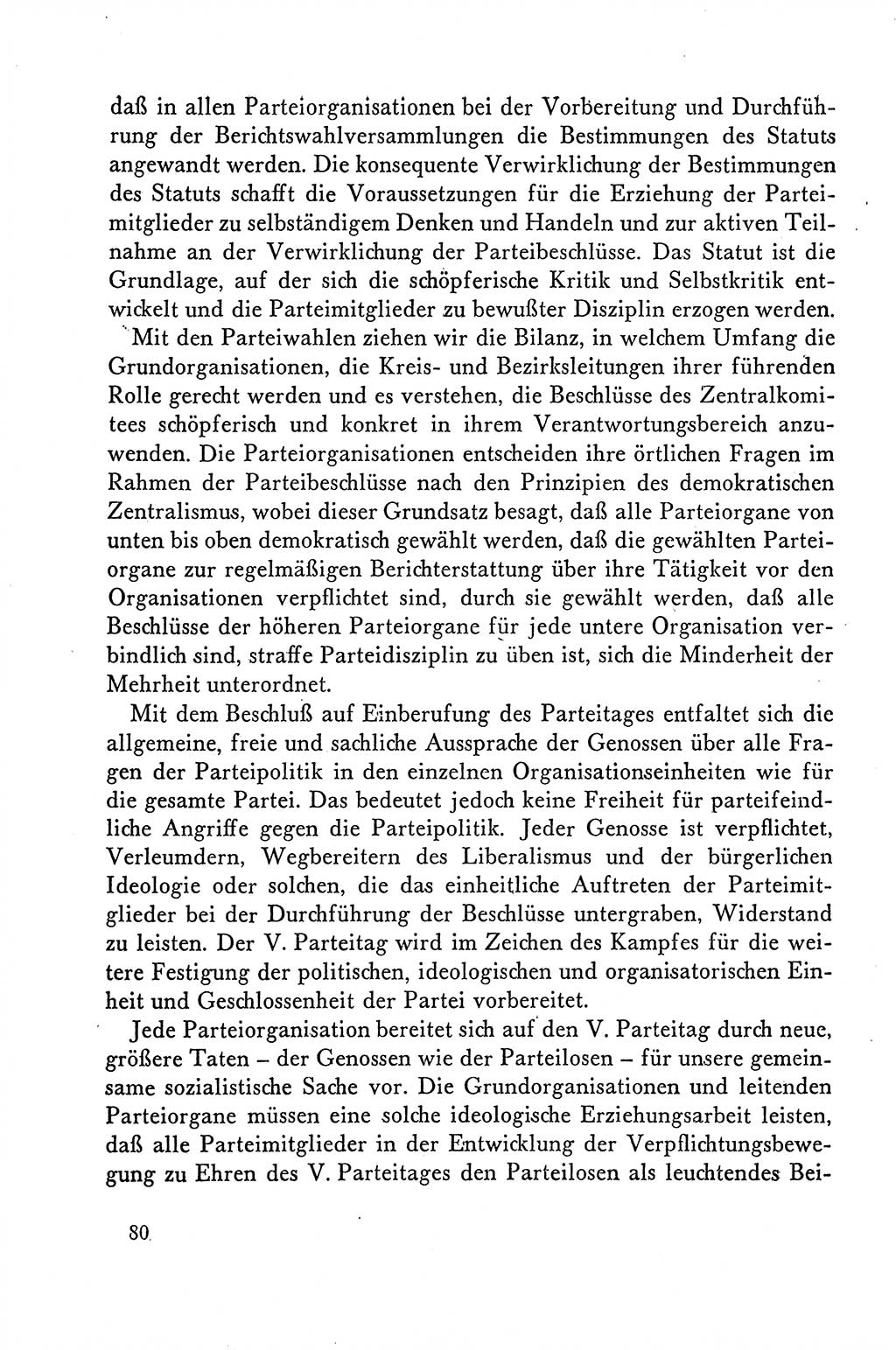 Dokumente der Sozialistischen Einheitspartei Deutschlands (SED) [Deutsche Demokratische Republik (DDR)] 1958-1959, Seite 80 (Dok. SED DDR 1958-1959, S. 80)