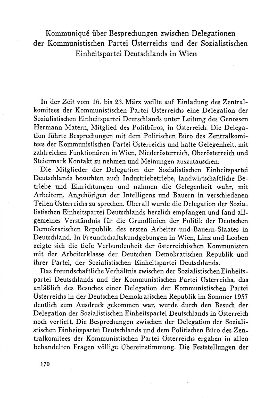 Dokumente der Sozialistischen Einheitspartei Deutschlands (SED) [Deutsche Demokratische Republik (DDR)] 1958-1959, Seite 170 (Dok. SED DDR 1958-1959, S. 170)