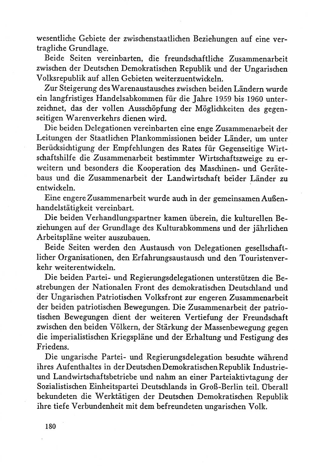 Dokumente der Sozialistischen Einheitspartei Deutschlands (SED) [Deutsche Demokratische Republik (DDR)] 1958-1959, Seite 180 (Dok. SED DDR 1958-1959, S. 180)