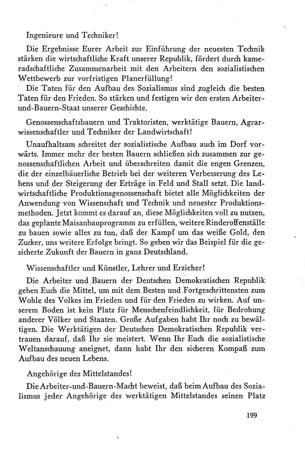 Dokumente der Sozialistischen Einheitspartei Deutschlands (SED) [Deutsche Demokratische Republik (DDR)] 1958-1959, Seite 199 (Dok. SED DDR 1958-1959, S. 199)