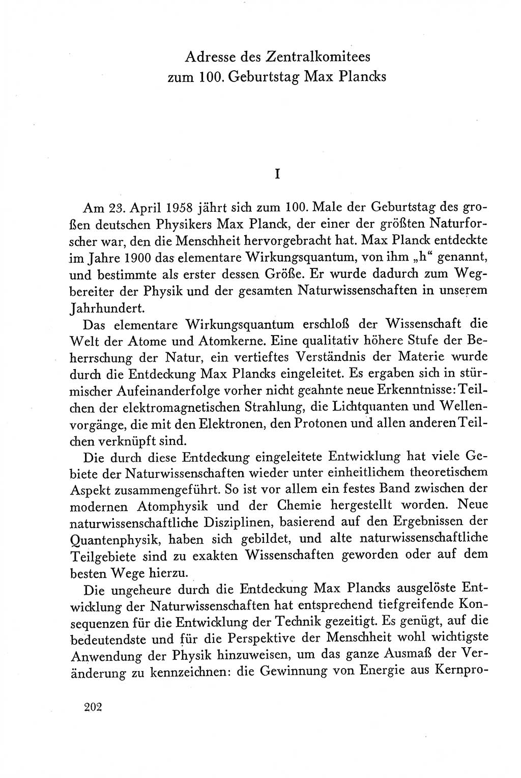 Dokumente der Sozialistischen Einheitspartei Deutschlands (SED) [Deutsche Demokratische Republik (DDR)] 1958-1959, Seite 202 (Dok. SED DDR 1958-1959, S. 202)