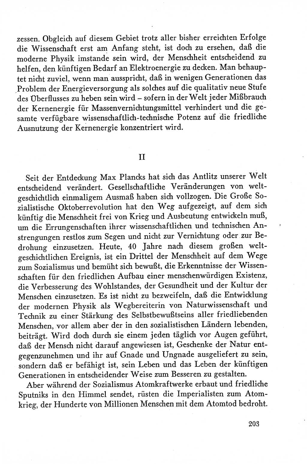 Dokumente der Sozialistischen Einheitspartei Deutschlands (SED) [Deutsche Demokratische Republik (DDR)] 1958-1959, Seite 203 (Dok. SED DDR 1958-1959, S. 203)