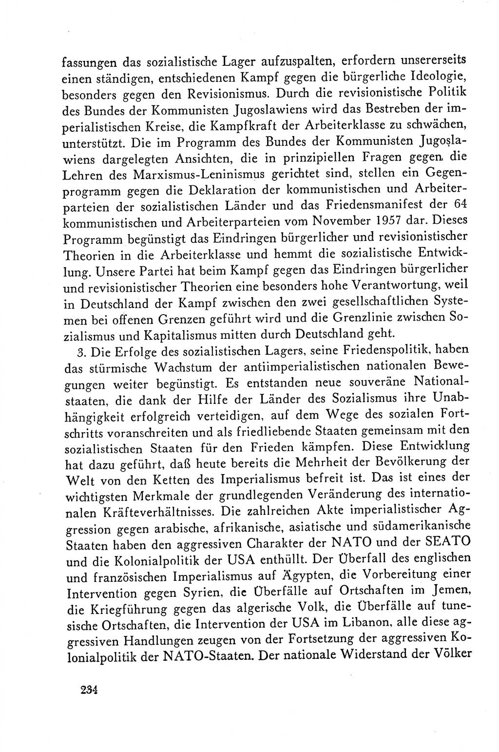 Dokumente der Sozialistischen Einheitspartei Deutschlands (SED) [Deutsche Demokratische Republik (DDR)] 1958-1959, Seite 234 (Dok. SED DDR 1958-1959, S. 234)